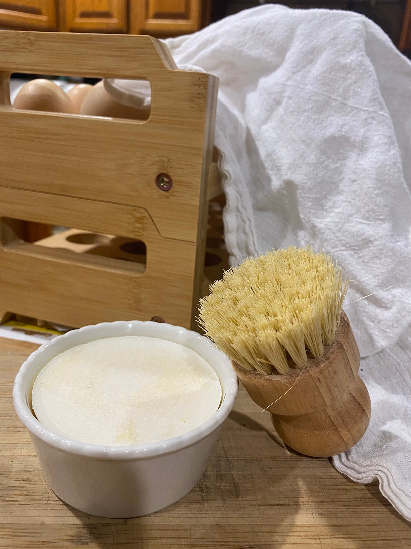 Sunny Suds solid Dish Soap with Brush