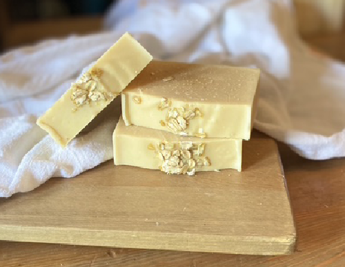 Oatmeal, Milk & Honey Handcrafted Soap